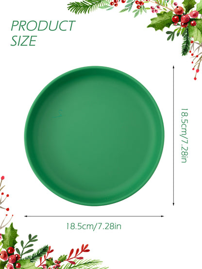 Color Kids Silicone Plate Suction, BPA-Free Baby Dishes, Newborn Feeding Bowl