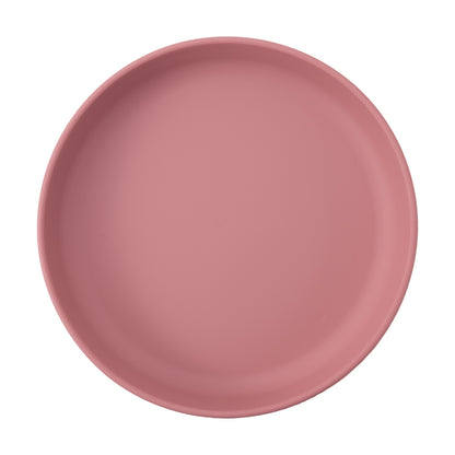Color Kids Silicone Plate Suction, BPA-Free Baby Dishes, Newborn Feeding Bowl