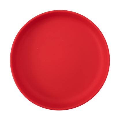 Color Kids Silicone Plate Suction, BPA-Free Baby Dishes, Newborn Feeding Bowl