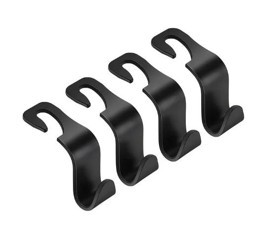Auto Fastener Hangers, Car Storage, Hooks for Bags, Front Seat Headrest Organizer