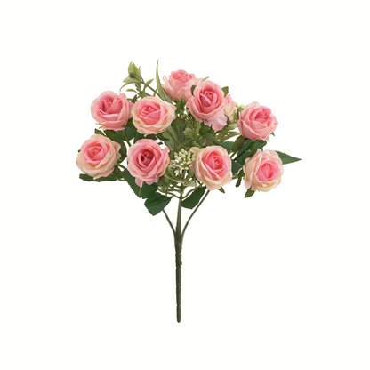 Artificial Flowers Silk Roses, Wedding Party Bouquet, Home Decoration Vases