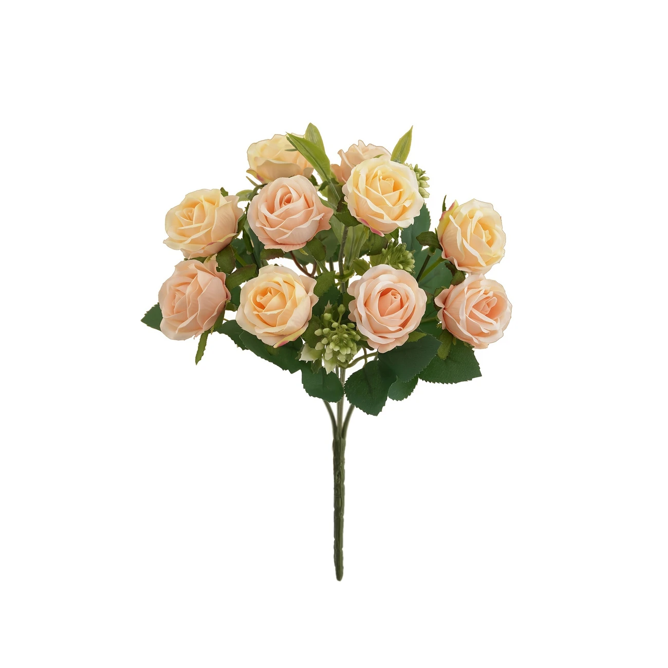 Artificial Flowers Silk Roses Wedding Party Bouquet Home Decoration Vases 1