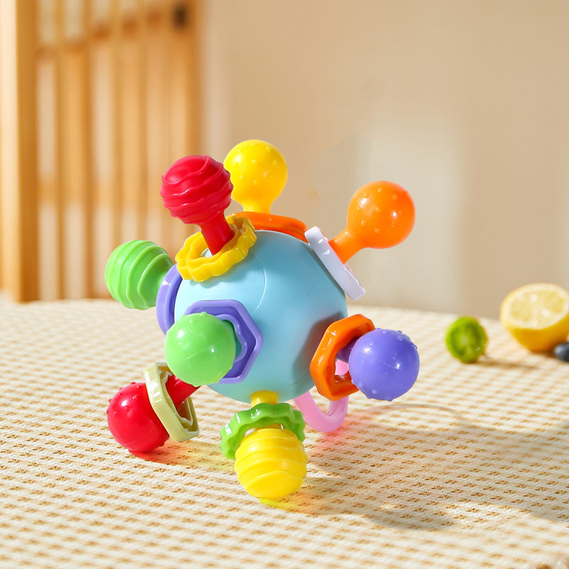 Developmental Learning Teether Toys Montessori Baby Sensory Teething Toys Chewable Rattles Boys  Gi 7
