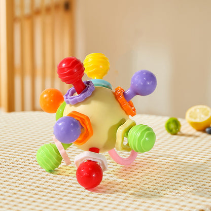 Developmental Learning Teether Toys Montessori Baby Sensory Teething Toys Chewable Rattles Boys  Gi 9
