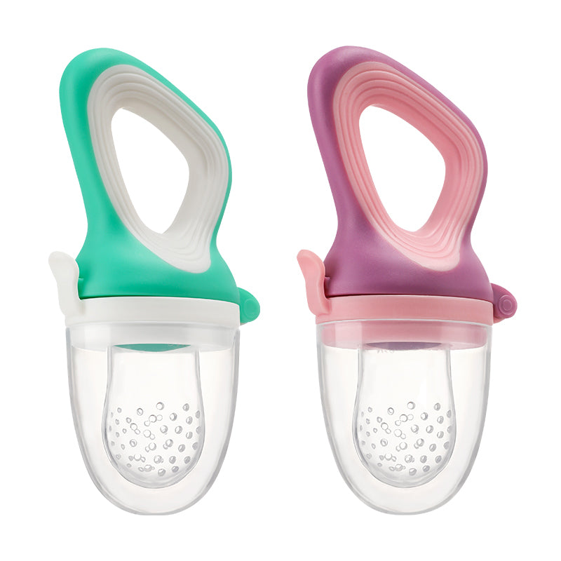 Food Grade Silicone Infant Baby Feeder Medium Mesh Bag For Fruit  Vegetable Feeding 10