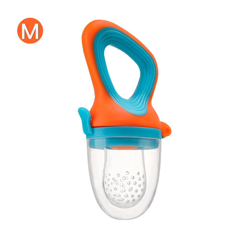 Food Grade Silicone Infant Baby Feeder Medium Mesh Bag For Fruit  Vegetable Feeding 11
