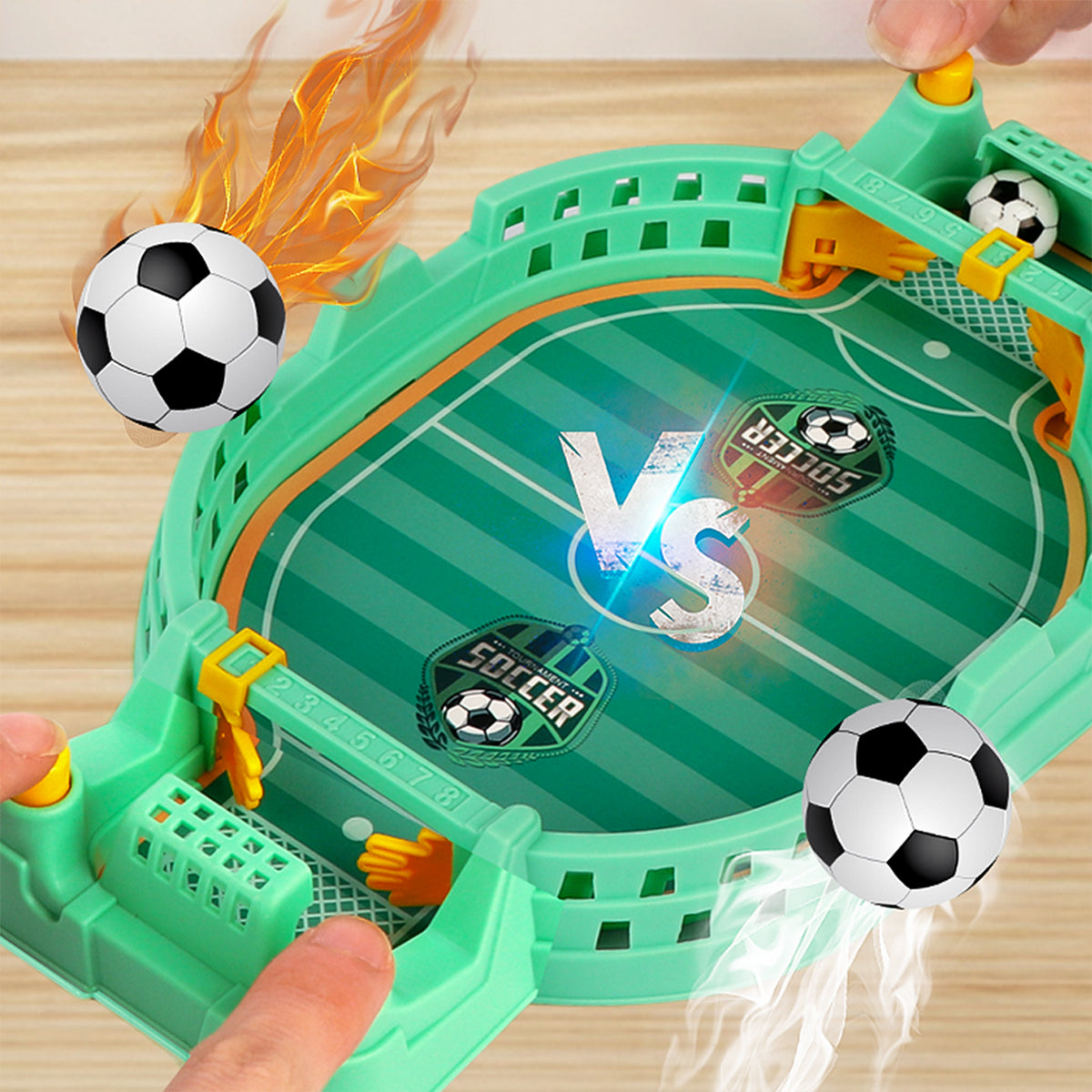 Football Table Mini Tabletop Interactive Game, Soccer Tabletops Competition Sports Games