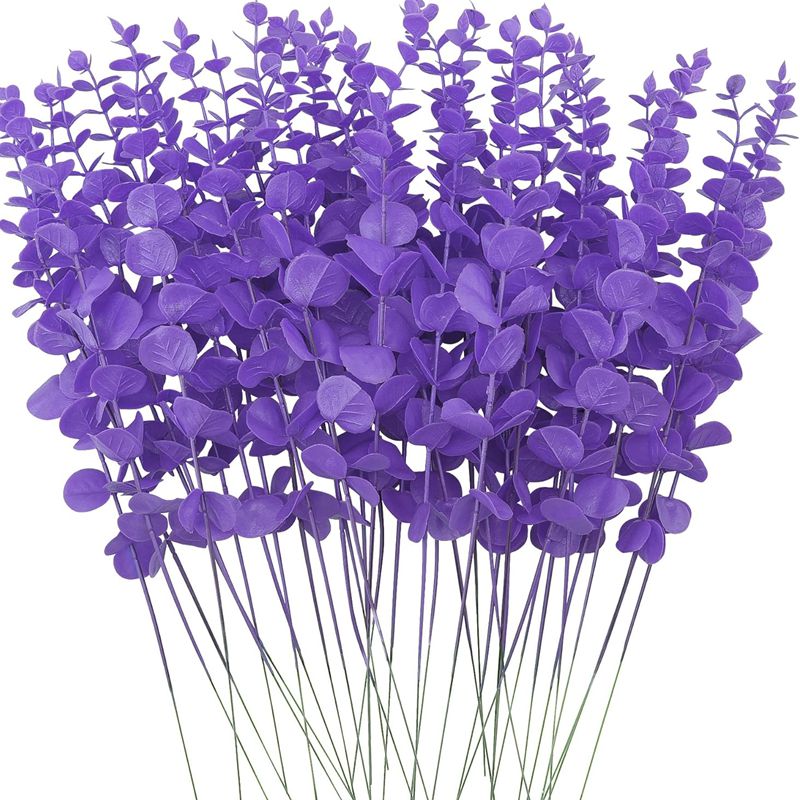 Artificial Plants Eucalyptus, Leaves for Christmas Home Wedding, Wall Wreaths Decoration DIY Gift