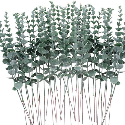 Artificial Plants Eucalyptus, Leaves for Christmas Home Wedding, Wall Wreaths Decoration DIY Gift