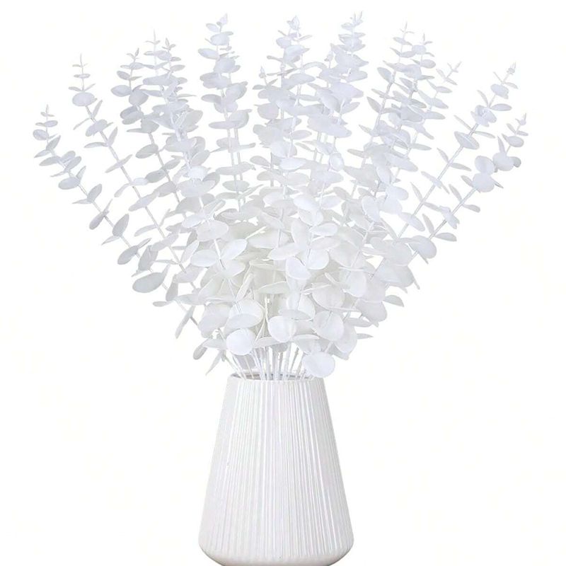 Artificial Plants Eucalyptus, Leaves for Christmas Home Wedding, Wall Wreaths Decoration DIY Gift