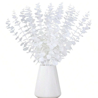 Artificial Plants Eucalyptus, Leaves for Christmas Home Wedding, Wall Wreaths Decoration DIY Gift