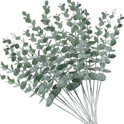Artificial Plants Eucalyptus, Leaves for Christmas Home Wedding, Wall Wreaths Decoration DIY Gift