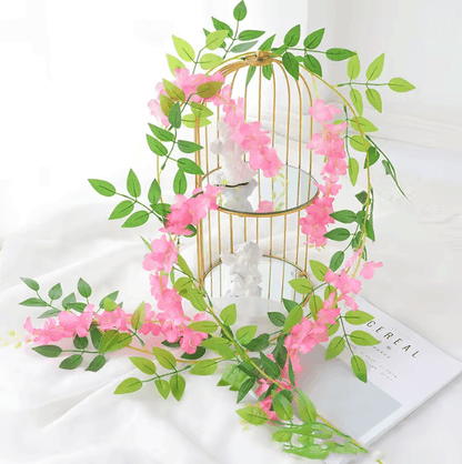 Artificial Wisteria Hanging Garland Vine 6