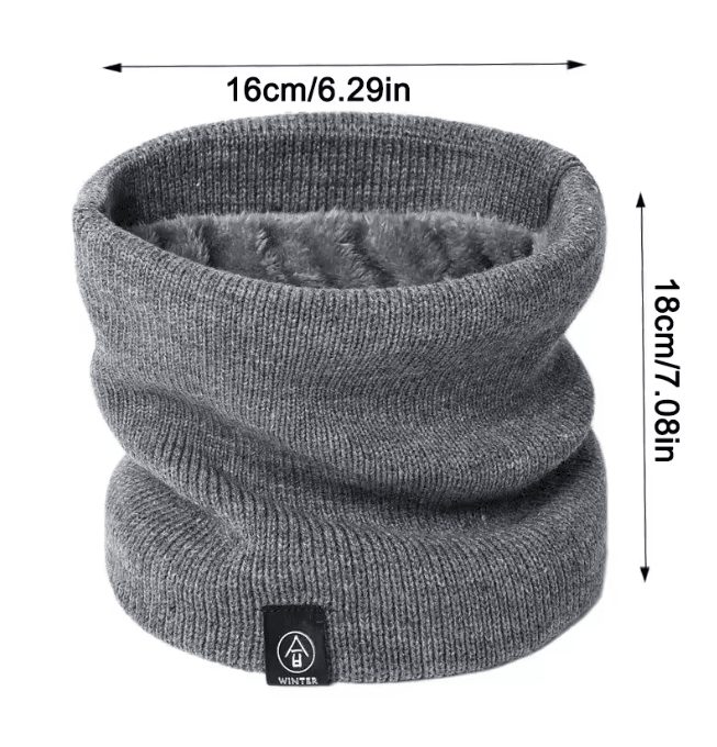 Classic Thick Knitted Winter Scarf 3