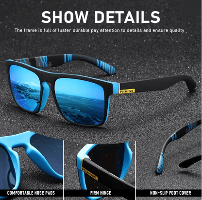 Vintage Square Polarized Sunglasses UV400 3