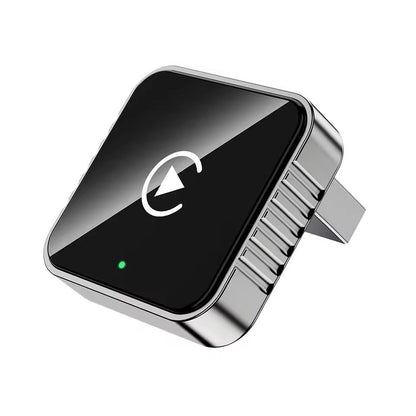 Super Mini CarPlay AI Box Wired To Wireless Adapter With Android Auto And Fast 5GHz WiFi 6