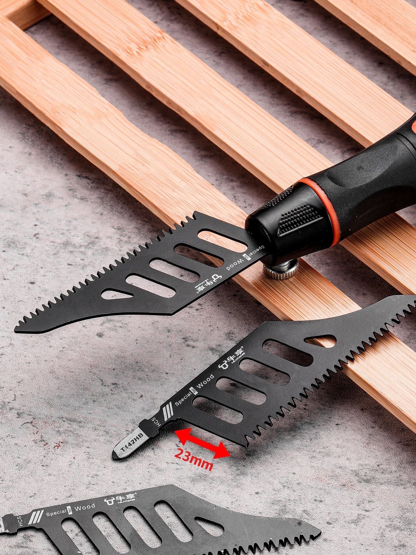 PrecisionPro T142HB Curved Jigsaw Blade  Flush  Precision TShank Cutting 2