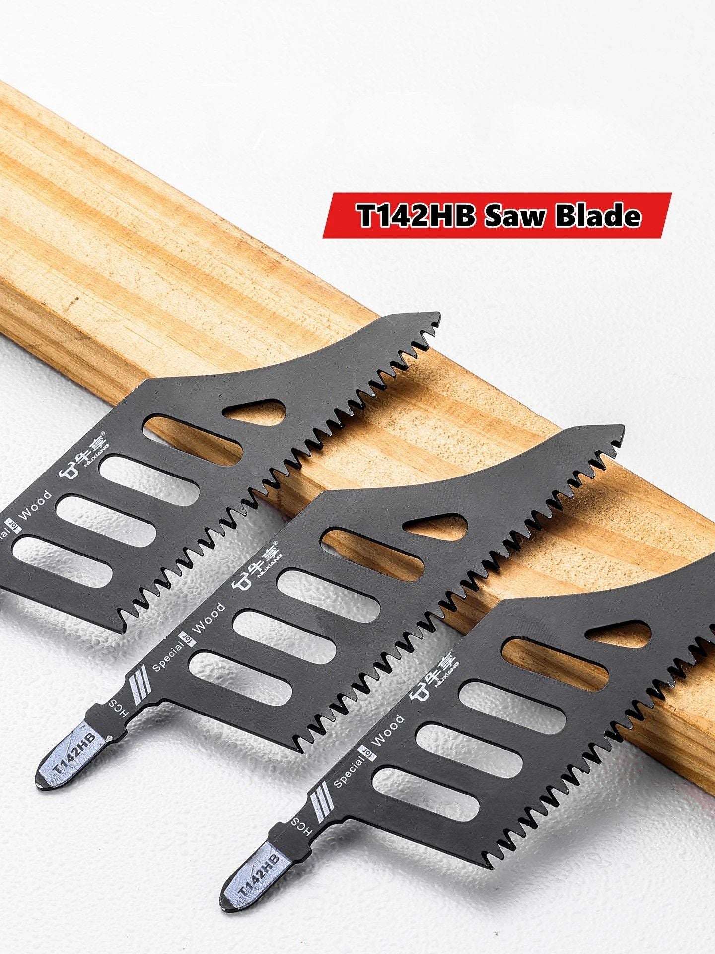 PrecisionPro T142HB Curved Jigsaw Blade  Flush  Precision TShank Cutting 1