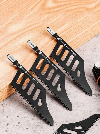 PrecisionPro T142HB Curved Jigsaw Blade – Flush & Precision T-Shank Cutting