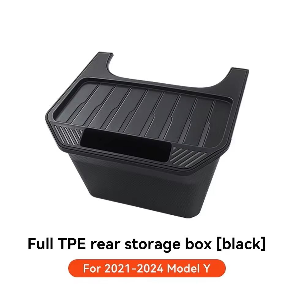 MaxOrganize RearSeat Storage Box  Trash Can For Tesla Model 3  Y HighlandJuniper 7