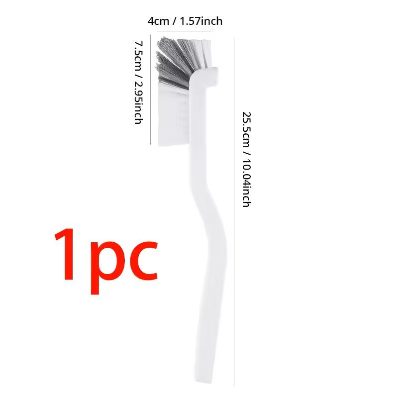 FlexClean Long-Handle Elbow Brush – Deep-Reach Cleaning for Sinks, Drains & Motorcycle Parts