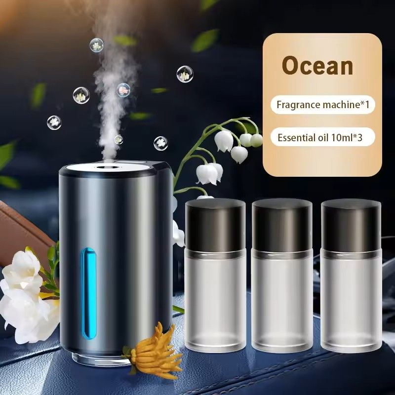 Smart Car Air Aromatherapy Diffuser And Humidifier With Odor Removal 6