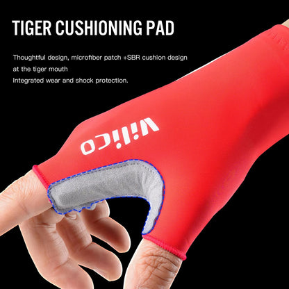 Breaking Wind Half Finger Cycling Gloves Antislip Road Bike And MTB Mittens 5