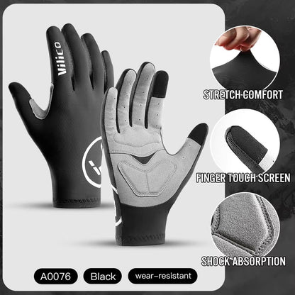 Breaking Wind Half Finger Cycling Gloves Antislip Road Bike And MTB Mittens 12