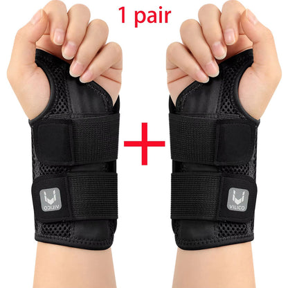 Adjustable Thumb  Wrist Support Brace With Dual Straps  Relief For Tendonitis And Strain 8