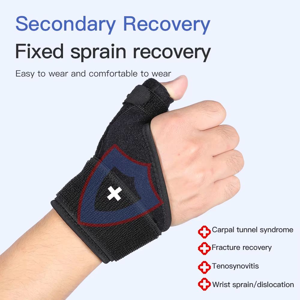 Flexible Thumb Spica Brace With Splint  Arthritis  Tendonitis Pain Relief For Both Hands 1