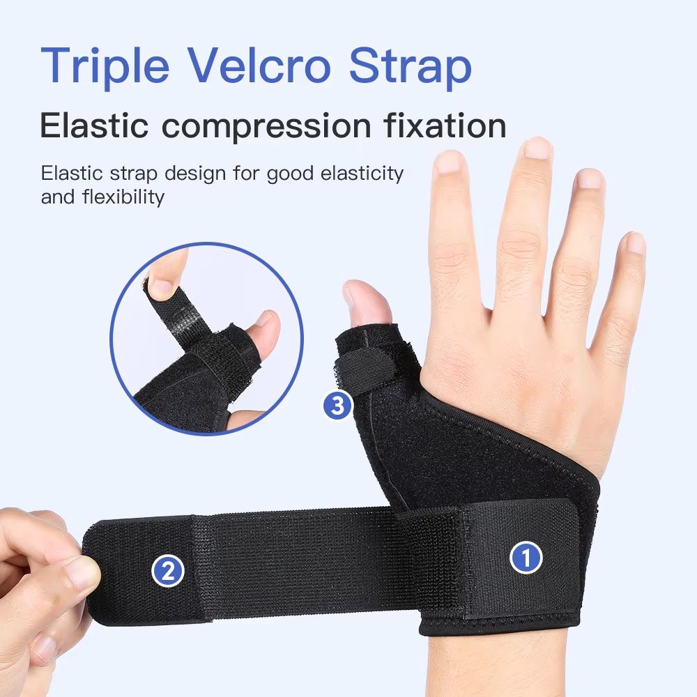 Flexible Thumb Spica Brace With Splint  Arthritis  Tendonitis Pain Relief For Both Hands 2