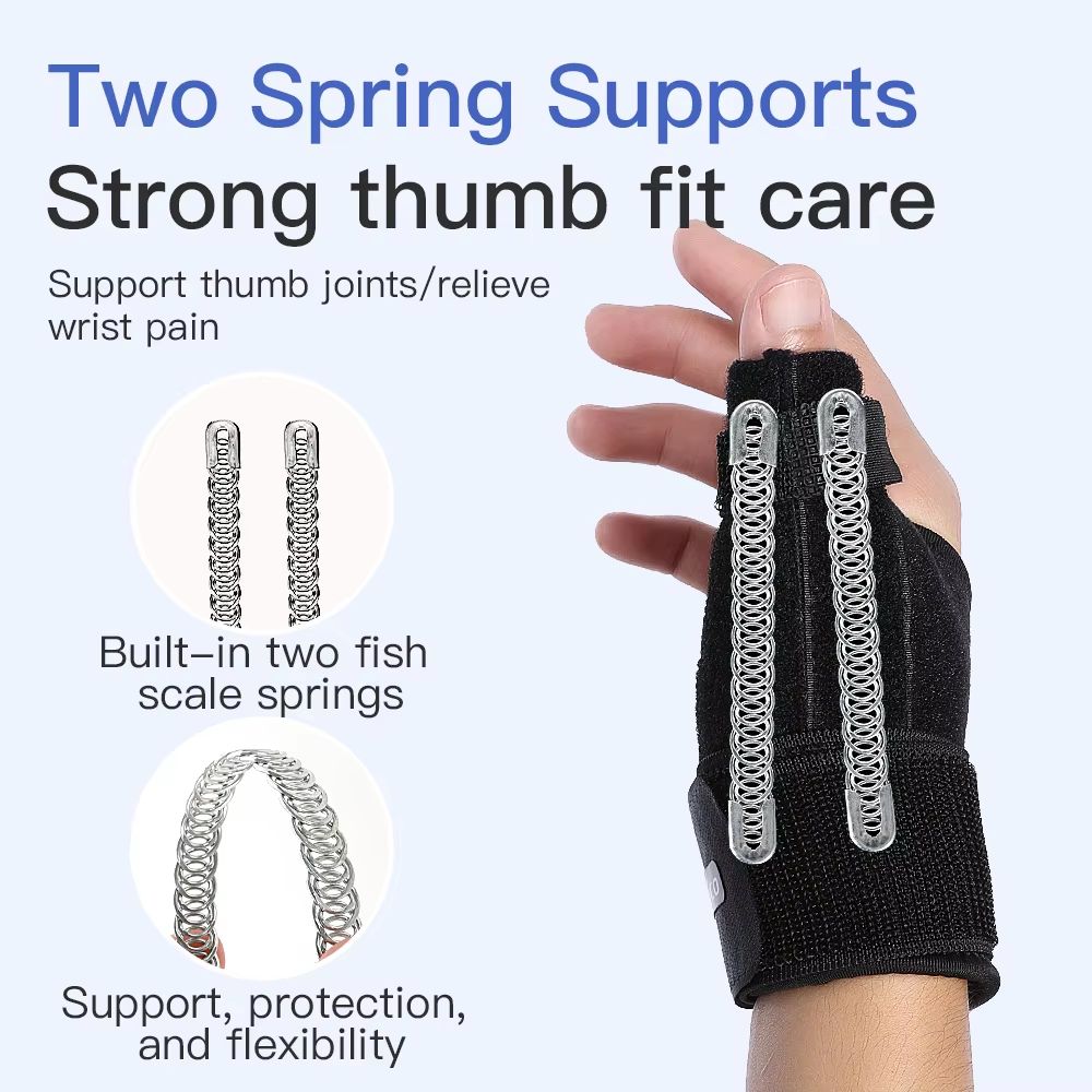 Flexible Thumb Spica Brace With Splint  Arthritis  Tendonitis Pain Relief For Both Hands 3