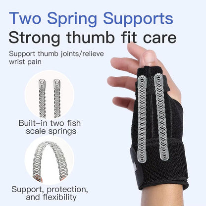 Flexible Thumb Spica Brace With Splint  Arthritis  Tendonitis Pain Relief For Both Hands 3