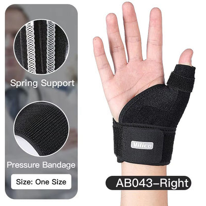 Flexible Thumb Spica Brace With Splint  Arthritis  Tendonitis Pain Relief For Both Hands 5