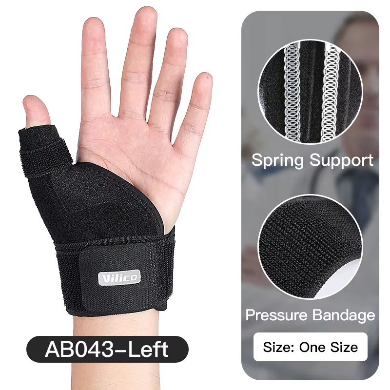 Flexible Thumb Spica Brace With Splint  Arthritis  Tendonitis Pain Relief For Both Hands 6