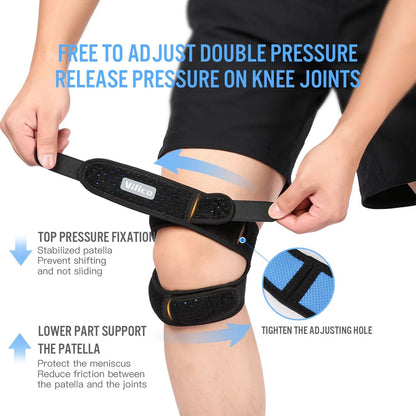 Adjustable IT Band Compression Wrap For Knee Thigh  Hip Support 2