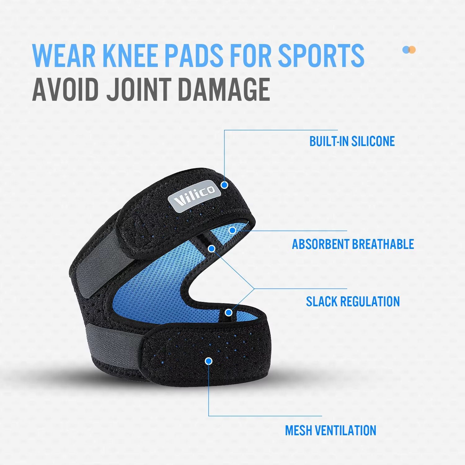 Adjustable IT Band Compression Wrap For Knee Thigh  Hip Support 3