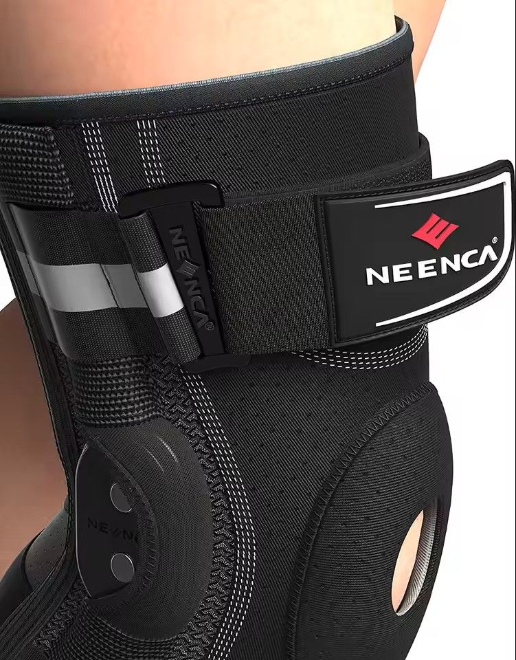 NEENCA Hinged Knee Brace With Side Stabilizers For Pain Relief And Joint Support 1