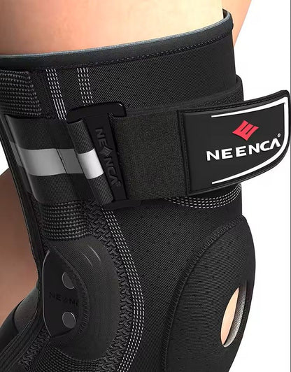 NEENCA Hinged Knee Brace With Side Stabilizers For Pain Relief And Joint Support 1