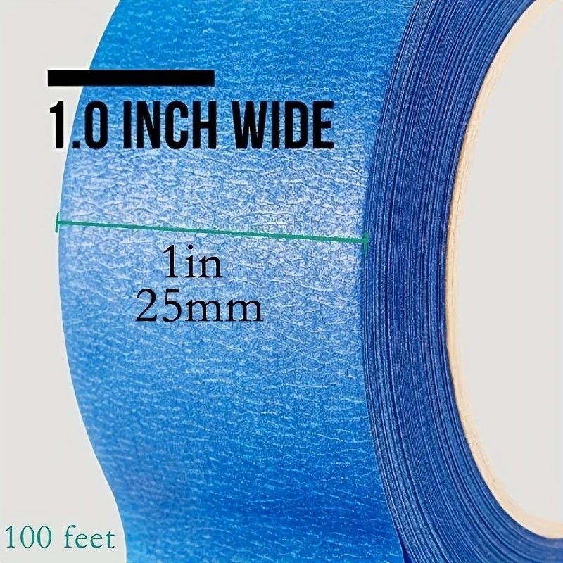 ProEdge 1 In X 100 Ft Blue Professional Painters Tape  Bulk Resolution 5