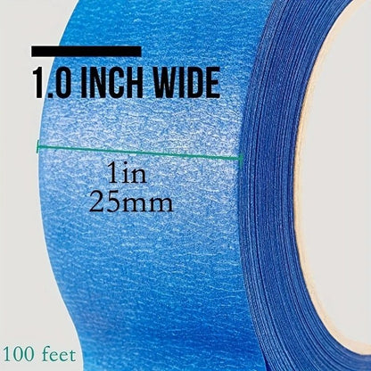 ProEdge 1 In X 100 Ft Blue Professional Painters Tape  Bulk Resolution 5