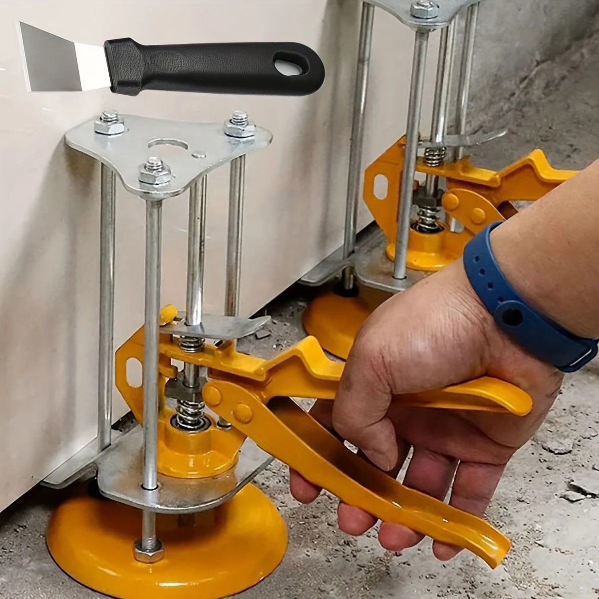 PrecisionPro LaborSaving Arm Lift  Drywall  Cabinet Lifter Tool 6