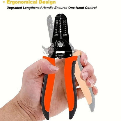 ProWire Master Electrician MultiFunction Stripper  Crimper Tool 2
