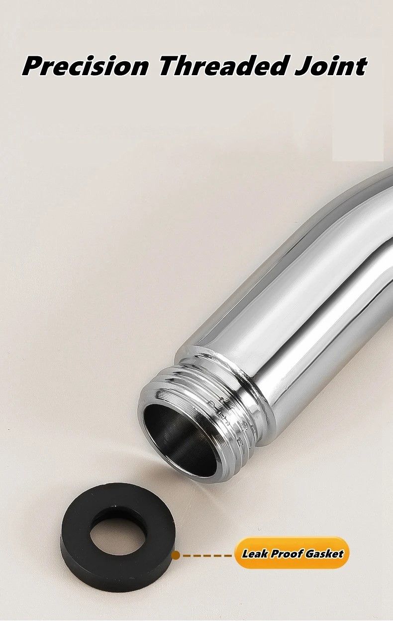 AdjustaTilt Premium Shower Arm Elbow  Universal 135 Angle Adapter For Handheld  TopSpray Heads 3