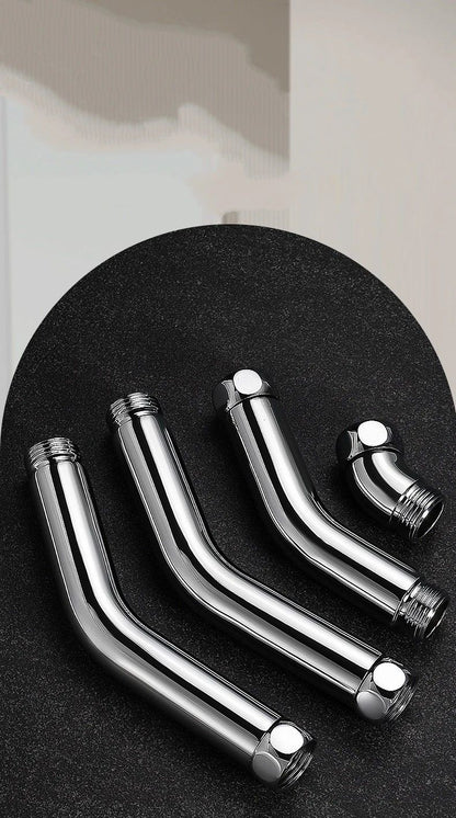 AdjustaTilt Premium Shower Arm Elbow  Universal 135 Angle Adapter For Handheld  TopSpray Heads 1