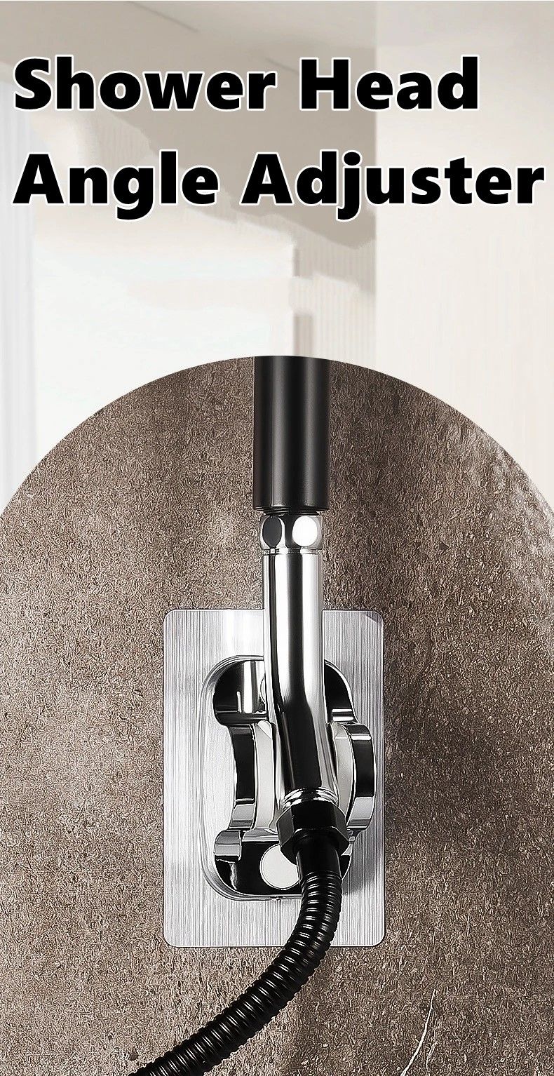 AdjustaTilt Premium Shower Arm Elbow  Universal 135 Angle Adapter For Handheld  TopSpray Heads 6