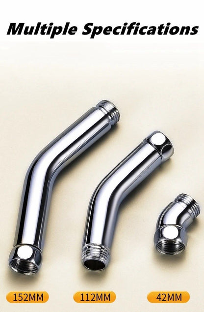 AdjustaTilt Premium Shower Arm Elbow  Universal 135 Angle Adapter For Handheld  TopSpray Heads 2