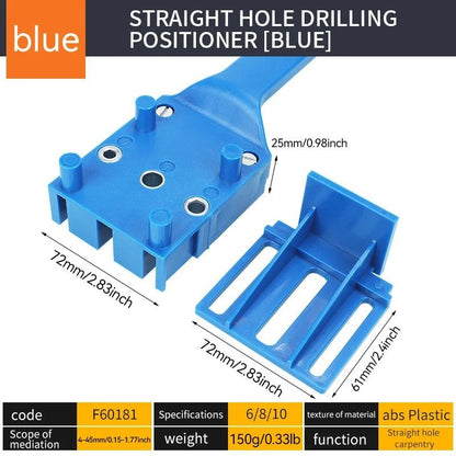 Precision Corner Drill Guide  Locator  StraightHole Woodworking Clamp With BuiltIn Drilling Guide 4