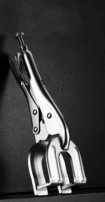 HeavyDuty UShape Welding Locking Pliers  Adjustable Metal Fabrication Clamp 2