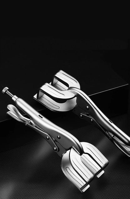 HeavyDuty UShape Welding Locking Pliers  Adjustable Metal Fabrication Clamp 4